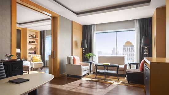 Living Room in Club Two Bedroom Executive Suite
