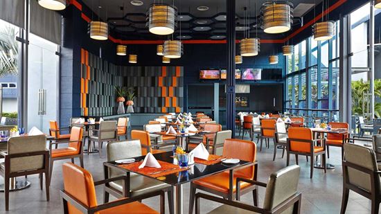 บรรยากาศภายในห้องอาหารคิ๊กออฟ - โรงแรม อมารี บุรีรัมย์ ยูไนเต็ด