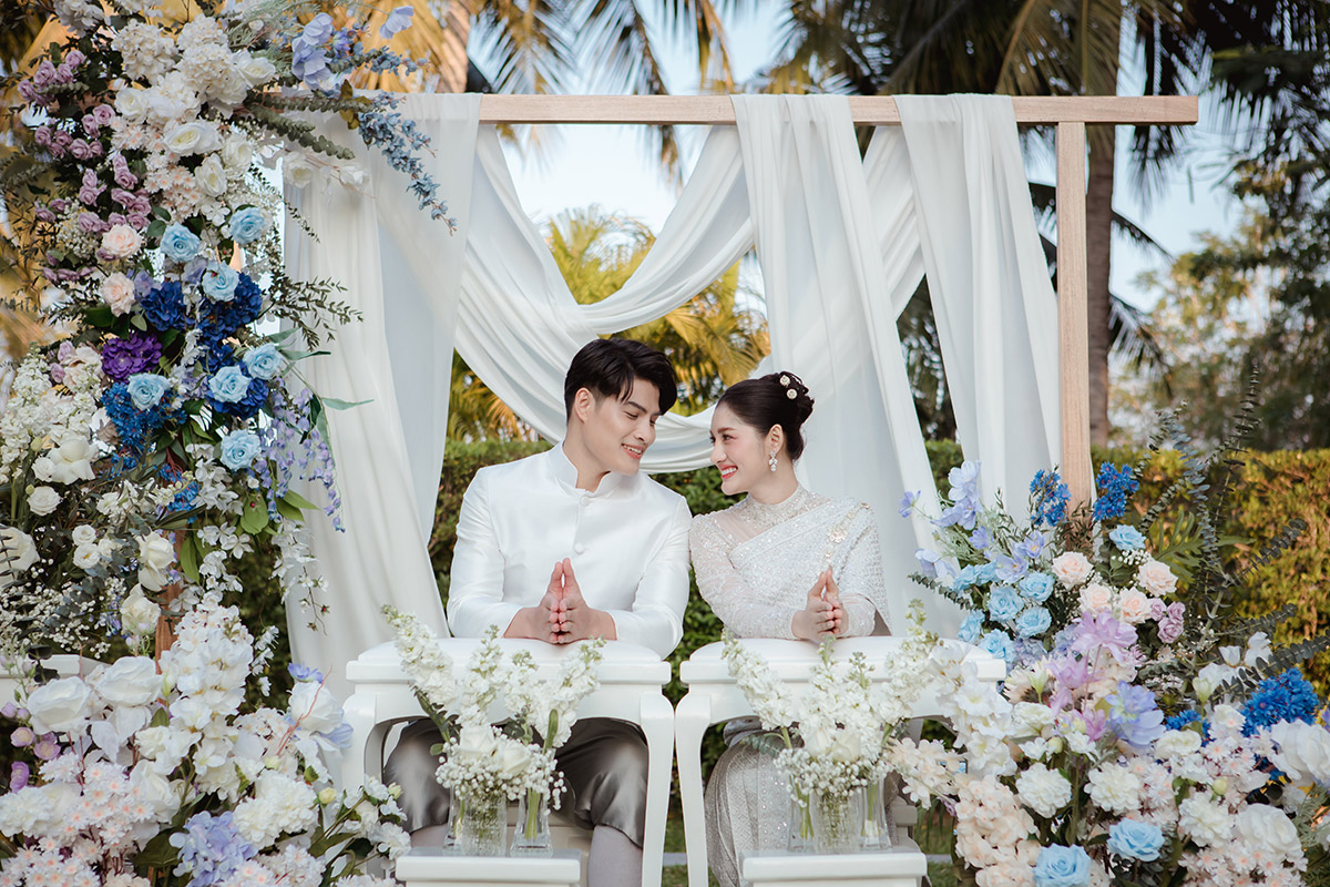 พิธีแต่งงานแบบไทย - อมารี หัวหิน