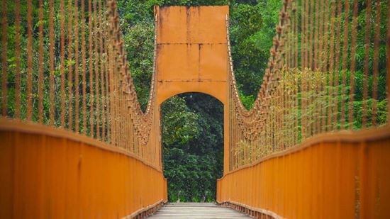 Orange bridge