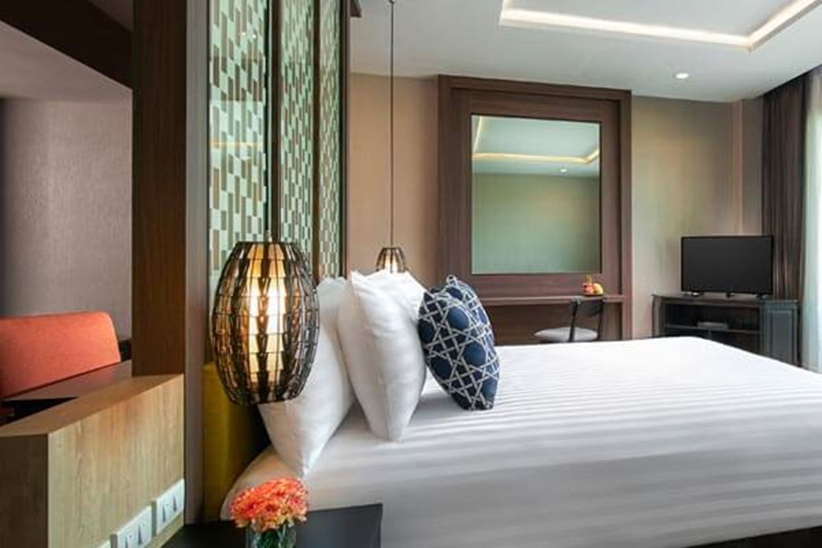 ห้องดีลักซ์ วิวเมือง - อมารี วังเวียง